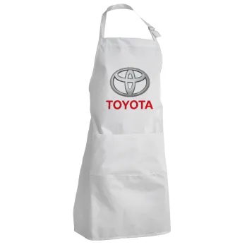 Toyota, Adult Chef Apron (with sliders and 2 pockets)