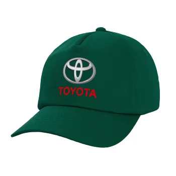 Toyota, Twill Καπέλο παιδικό Bottle Green (100% ΒΑΜΒΑΚΕΡΟ, ΠΑΙΔΙΚΟ, UNISEX)