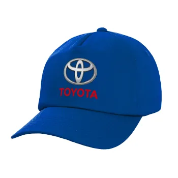 Toyota, Twill Καπέλο παιδικό ΜΠΛΕ (100% ΒΑΜΒΑΚΕΡΟ, ΠΑΙΔΙΚΟ, UNISEX)