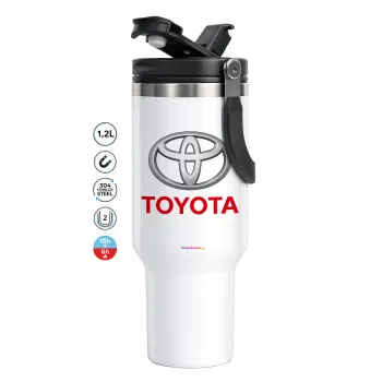 Toyota, Mega Stainless steel Tumbler with lid, double wall 1,2L