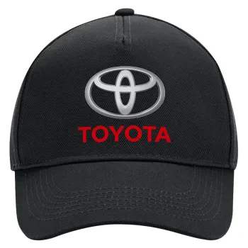 Toyota, Adult Ultimate Hat BLACK, (100% COTTON DRILL, ADULT, UNISEX, ONE SIZE)