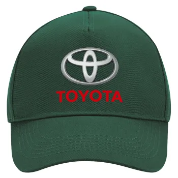 Toyota, Καπέλο Ενηλίκων Ultimate ΠΡΑΣΙΝΟ, (100% ΒΑΜΒΑΚΕΡΟ DRILL, ΕΝΗΛΙΚΩΝ, UNISEX, ONE SIZE)