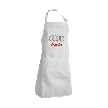 AUDI, Adult Chef Apron (with sliders and 2 pockets)