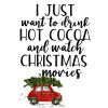 I just want to drink hot cocoa and watch christmas movies mini cooper