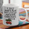  I just want to drink hot cocoa and watch christmas movies mini cooper