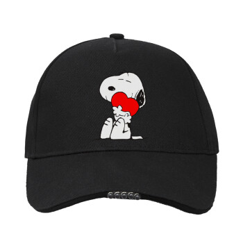 Snoopy, Work & Activity LED Light Cap – Perfect for Night & Low Light Conditions (100% COTTON, ADULT, UNISEX)