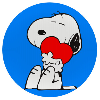 Snoopy, Mousepad Στρογγυλό 20cm