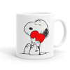 Snoopy, Κούπα, κεραμική, 330ml (1 τεμάχιο)