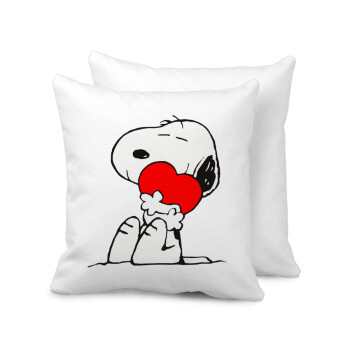Snoopy, Sofa cushion 40x40cm includes filling