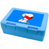 Children's cookie container LIGHT BLUE 185x128x65mm (BPA free plastic)