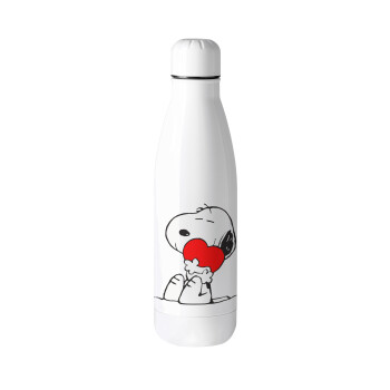 Snoopy, Metal mug thermos (Stainless steel), 500ml