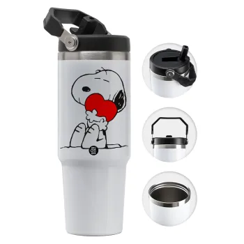 Snoopy, Θερμός Ανοξείδωτο 30oz με χερούλι
