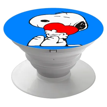 Snoopy, Phone Holders Stand  Λευκό Βάση Στήριξης Κινητού στο Χέρι