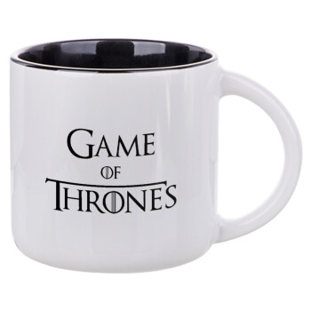 Game of Thrones, Κούπα κεραμική 400ml Λευκή/Μαύρη