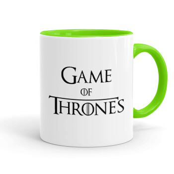 Game of Thrones, Mug colored light green, ceramic, 330ml