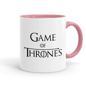 Game of Thrones, Κούπα χρωματιστή ροζ, κεραμική, 330ml