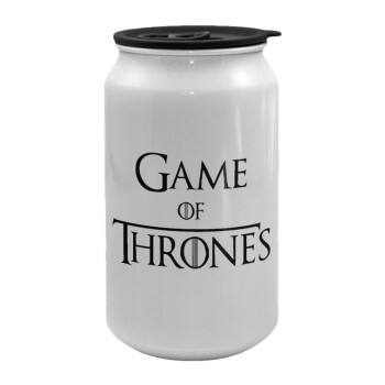 Game of Thrones, Κούπα ταξιδιού μεταλλική με καπάκι (tin-can) 500ml