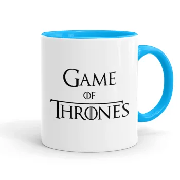 Game of Thrones, Κούπα χρωματιστή γαλάζια, κεραμική, 330ml
