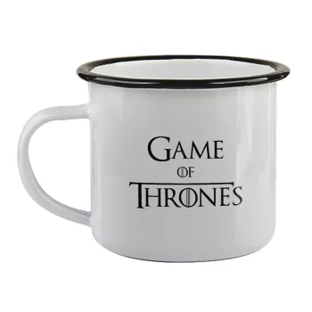 Game of Thrones, Κούπα εμαγιέ με μαύρο χείλος 360ml