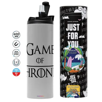 Game of Thrones, Tumbler stainless steel GREY 600ml
