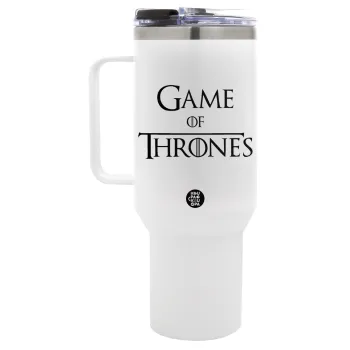 Game of Thrones, Mega Tumbler με καπάκι, διπλού τοιχώματος (θερμό) 1,2L