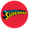 Superman vintage, Mousepad Στρογγυλό 20cm