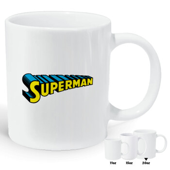 Superman vintage, Κούπα Giga, κεραμική, 590ml