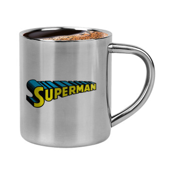 Superman vintage, Κουπάκι μεταλλικό διπλού τοιχώματος για espresso (220ml)
