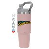 Pink color, 890ml (30oz) stainless Steel Tumbler with Handle