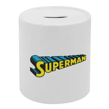 Superman vintage, Κουμπαράς πορσελάνης με τάπα