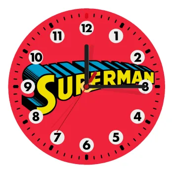 Superman vintage, Ρολόι τοίχου ξύλινο (20cm)