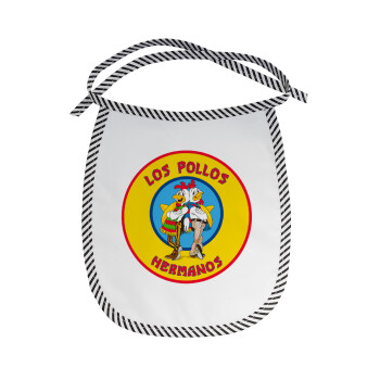 Los Pollos Hermanos, Σαλιάρα μωρού αλέκιαστη με κορδόνι Μαύρη