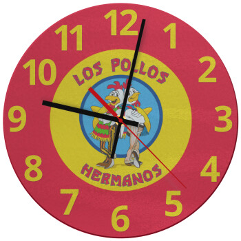Los Pollos Hermanos, Ρολόι τοίχου γυάλινο (30cm)