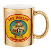 Los Pollos Hermanos, Κούπα κεραμική, χρυσή καθρέπτης, 330ml