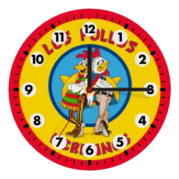 Los Pollos Hermanos, Ρολόι τοίχου ξύλινο (20cm)