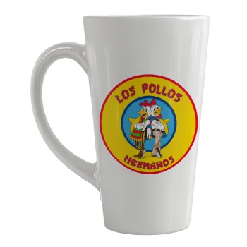 Los Pollos Hermanos, Κούπα κωνική Latte Μεγάλη, κεραμική, 450ml
