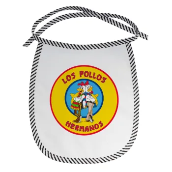 Los Pollos Hermanos, Σαλιάρα μωρού αλέκιαστη με κορδόνι Μαύρη