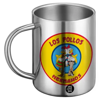 Los Pollos Hermanos, BIG Mug Stainless steel double wall (450ml)