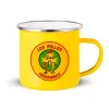 Yellow Enamel Metallic Cup 360ml