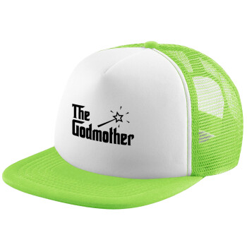 The Godmather, Καπέλο Soft Trucker με Δίχτυ Πράσινο/Λευκό