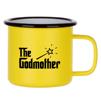 The Godmather, Κούπα Μεταλλική εμαγιέ ΜΑΤ Κίτρινη 360ml