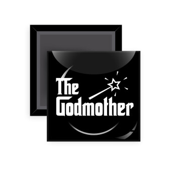 The Godmather, Μαγνητάκι ψυγείου τετράγωνο διάστασης 5x5cm