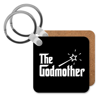 The Godmather, Μπρελόκ Ξύλινο τετράγωνο MDF