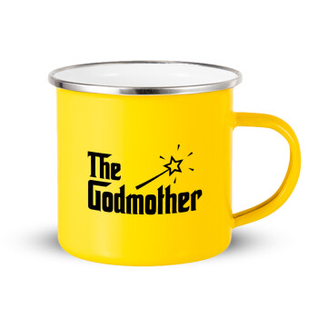 The Godmather, Κούπα Μεταλλική εμαγιέ Κίτρινη 360ml