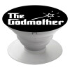 The Godmather, Pop Socket Λευκό Βάση Στήριξης Κινητού στο Χέρι