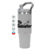 GREY color, 890ml (30oz) stainless Steel Tumbler with Handle