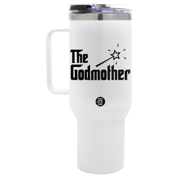 The Godmather, Mega Stainless steel Tumbler with lid, double wall 1,2L