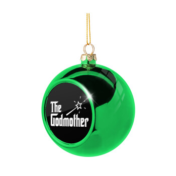 The Godmather, Χριστουγεννιάτικη μπάλα δένδρου Πράσινη 8cm