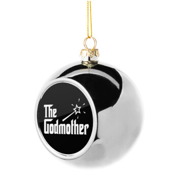 The Godmather, Χριστουγεννιάτικη μπάλα δένδρου Ασημένια 8cm