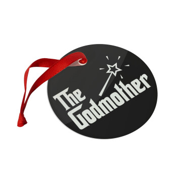 The Godmather, Christmas ornament glass 9cm